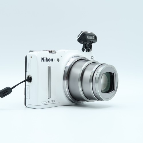 Nikon Coolpix S9700 White 16MP Compact Digital Camera 30x Zoom Tested Full Kit - Picture 2 of 24