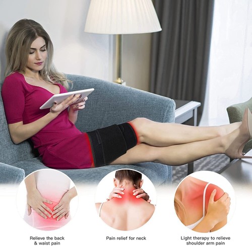 DGYAO 660&880 Terapia de Luz Infrarroja Cercana Cintura Envoltura Almohadilla Cinturón para Aliviar el Dolor - Imagen 1 de 12