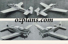 Ryan Navion .40-.60 67" WS RC MODEL AIRPLANE PLANS TEMPLATES PRINTED