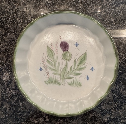 RAR Vintage Buchan Schottland Distelware Quiche Backform Steinzeug