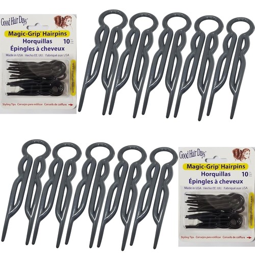 Magic-Grip Haarnadeln 10er Set von Good Hair Days Farbe: Shell - Bild 9 von 15