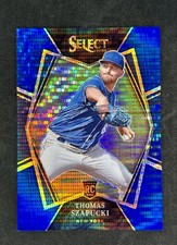 2022 Panini Select - Premier Level Thomas Szapucki #103 Blue Pulsar Prizm /9
