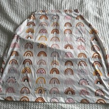 Baby Girls Rainbow Breastfeeding Car seat Cover