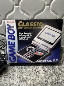MINT Nintendo Classic NES Limited Edition Game Boy Advance SP Handheld w Box 🔥