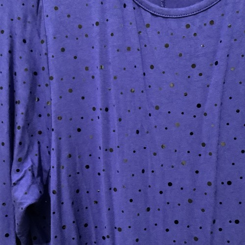 YOURS Damen Top blau & Pailletten Größe 22 / 24, nur einmal getragen, sehr guter Zustand 3/4 Ärmel - Bild 4 von 7