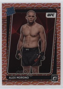 2022 Panini Donruss Optic UFC Rated Photon Prizm Alex Morono #104 Rookie RC