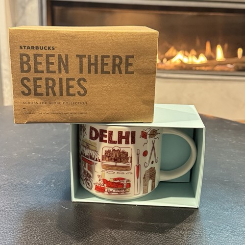DELHI Starbucks * Been There 14 Oz Mug Across Globe NIB India * Ships from USA - Picture 1 of 7