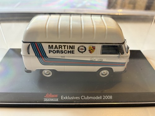 SCHUCO 1:43 VW T2a "Martini Porsche" exclusivo modelo club 2008 nuevo - Imagen 3 de 3