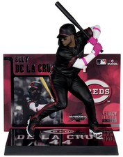 Figura posada de 7 pulgadas de béisbol Sports Picks Elly De La Cruz [camiseta City Connect]