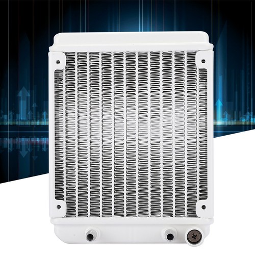 Professional Pc Water Cooling Aluminum Radiator 12Cm/4.7In Installation Po AM - Afbeelding 8 van 11