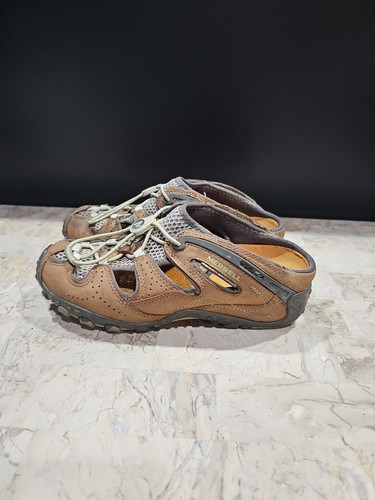 MERRELL Chameleon Arc Web Size 6.5, EU 37  Brown Slip-On Sandals Shoes