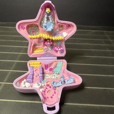 Bluebird Polly Pocket Fairy Fantasy 1992 Purple Star Compact Only No Figures