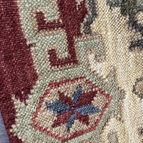2 Pottery Barn Kilim Wool/Cotton Southwestern Pillow Cover 20 X 20" - Picture 3 of 9