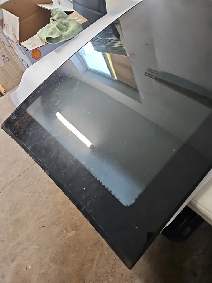 2002 2005 Mercedes Benz C230 COUPE Sun Roof Window Glass Sunroof OEM rear 2 door Foto 3 de 4