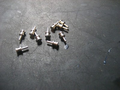 Tyco Slot car Standard Metal guide pins lot of 10    May other brands.