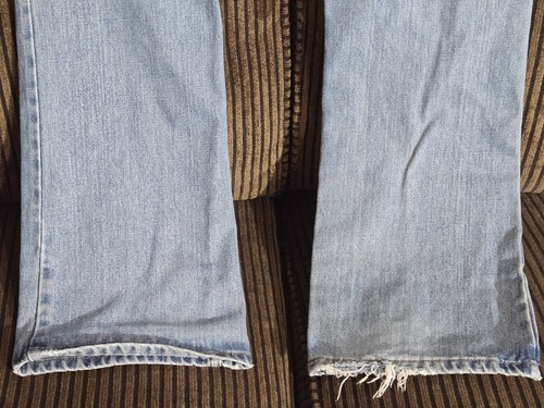 Levis Jeans Herren 30x30 Blau 527 Low Boot Cut Faded Denim Red Tab. - Bild 6 von 10