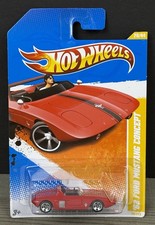 Hot Wheels ‘62 Ford Mustang Concept 2011 New Models #28 Red
