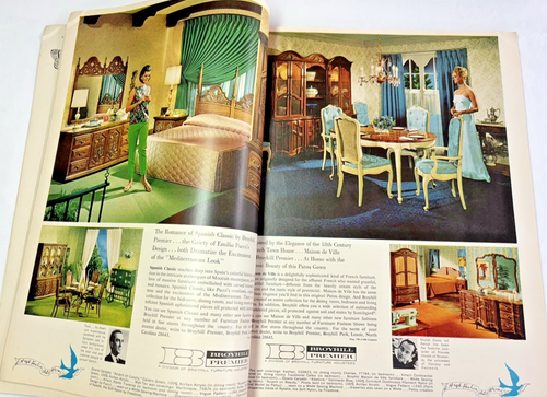HOUSE BEAUTIFUL Magazine JUNE 1967  VINTAGE ADS    MID CENTURY MODERN DECOR - Picture 8 of 13