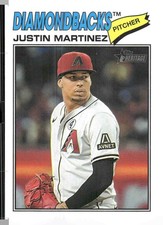 2026 Topps Heritage #263 Justin Martinez