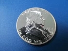 1961 PROOF FRANKLIN SILVER HALF DOLLAR AND 1962 PROOF WASHINGTON  QUARTER -MINT!