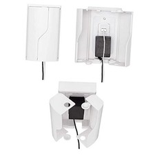 Twin Door Baby Safety Outlet Cover Box for Babyproofing Outlets - More