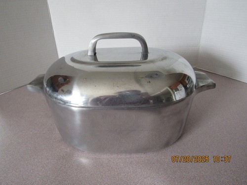 Wagner Ware Sidney Magnalite Roasterette 4263 Aluminum 4.5 Qt Dutch Oven