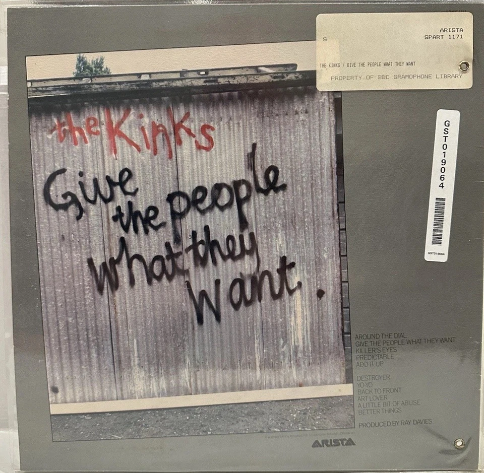The Kinks – “Give The People What They Want” 1981 UK SPART 1171 BBC Library Foto 2 de 4