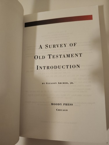 Survey of Old Testament Introduction by Gleason L. Archer Jr. (1996) - Picture 6 of 8