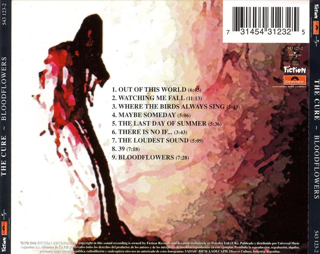 THE CURE - BLOODFLOWERS [GERMANY] [REMASTER] NEW CD