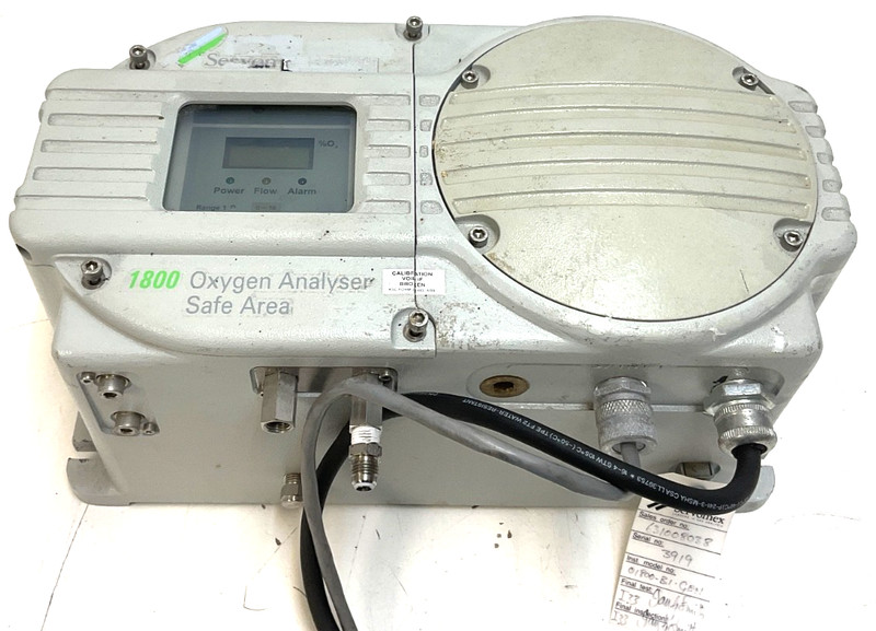 Servomex 1800 Xendos 01800B1-GEN O2 Oxygen Analyzer Safe Area
