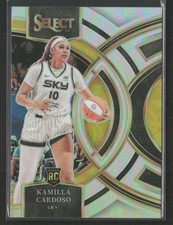Kamilla Cardoso 2024 Panini Select WNBA #195 Prizms Silver Chicago Sky