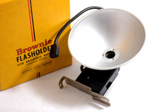 VINTAGE KODAK BROWNIE REFLEX SYNCHRO MODEL TLR CAMERA FLASH WITH BOX