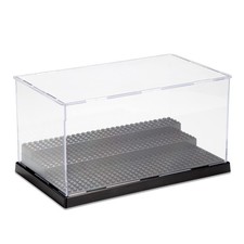 Mini Figure Display Case - 3-Tier Acrylic Display Box for Minifigures  Brick...