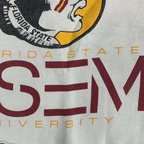 Sudadera de Colección 1984 Florida State Seminoles FSU Corte Talla S DOBLE CARA AÑOS 80 - Imagen 8 de 18