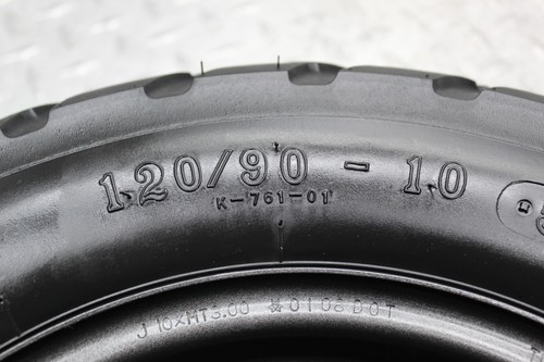 2008 HONDA RUCKUS 50 NPS50S WHEEL W/RIM J10XMT3.00 & TIRE KENDA 120/90-10 - Picture 7 of 18