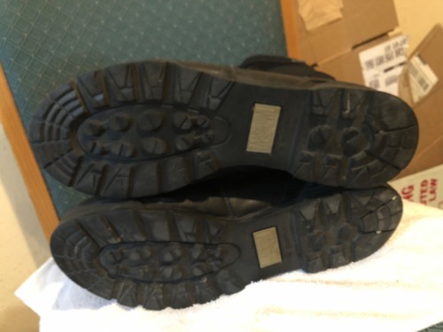 Botas tácticas MAGNUM ST para hombre talla 14 EE. UU. cuero negro militar - Imagen 11 de 15