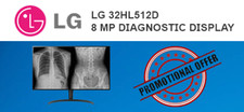 LG 32HL512D-B 32" 8MP Diagnostic Display