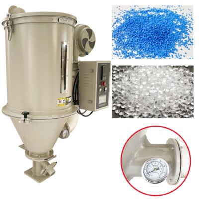 100KGMaterial Dehumidifier Dryer Hopper Type Plastic Injection Molding Dryer 3PH