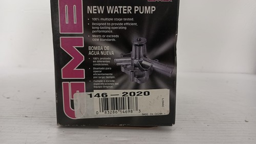GMB Water Pump Fit 96-11 Hyundai Elantra Tiburon Tucson Kia Sportage 2.0 DOHC - Picture 3 of 3