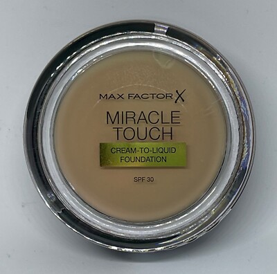 Max Factor Miracle Touch Cream to Liquid Foundation, 11,5ml - 045 Warm Almond