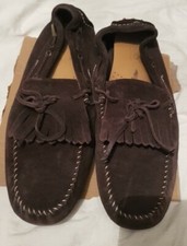 Serafini Mocassini da Guida Supreme Vintage UK10 Made In Italy