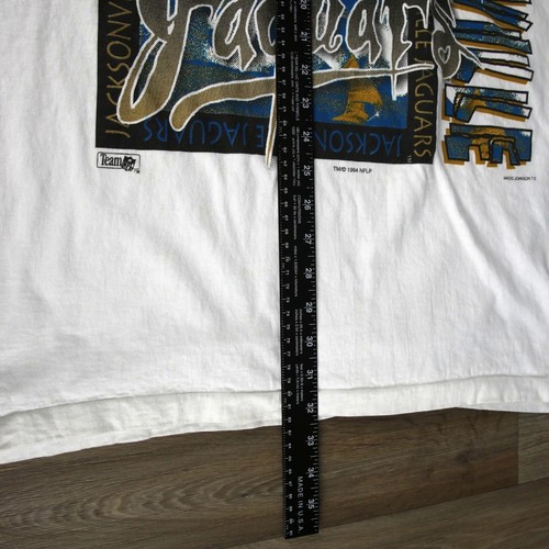 T-shirt Jacksonville Jaguars Magic Johnson vintage 1994 XXL bianca punto singolo - Foto 11 di 12