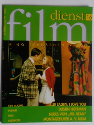 FILM-DIENST Nr. 16 1997 Dustin Hoffman/Neues von MR. BEAN 