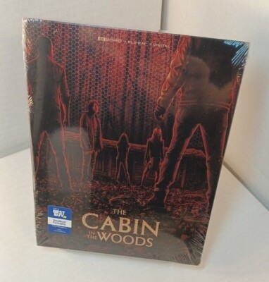 The Cabin In the Woods Steelbook (4K+Blu-ray+Digital) NEW (Sealed)- Box Shipping