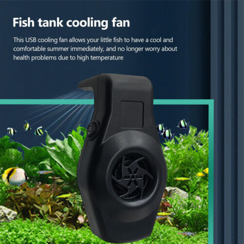 Aquarium-Lüfter, USB-Aquarium-Kühler, Aquarium-Lüfter, Kühlung, Aquarium-Kü - Bild 2 von 8