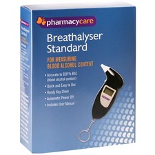 Pharmacy Care BREATHALYSER : ACCURATE MEASURE BLOOD ALCOHOL: KEY CHAIN