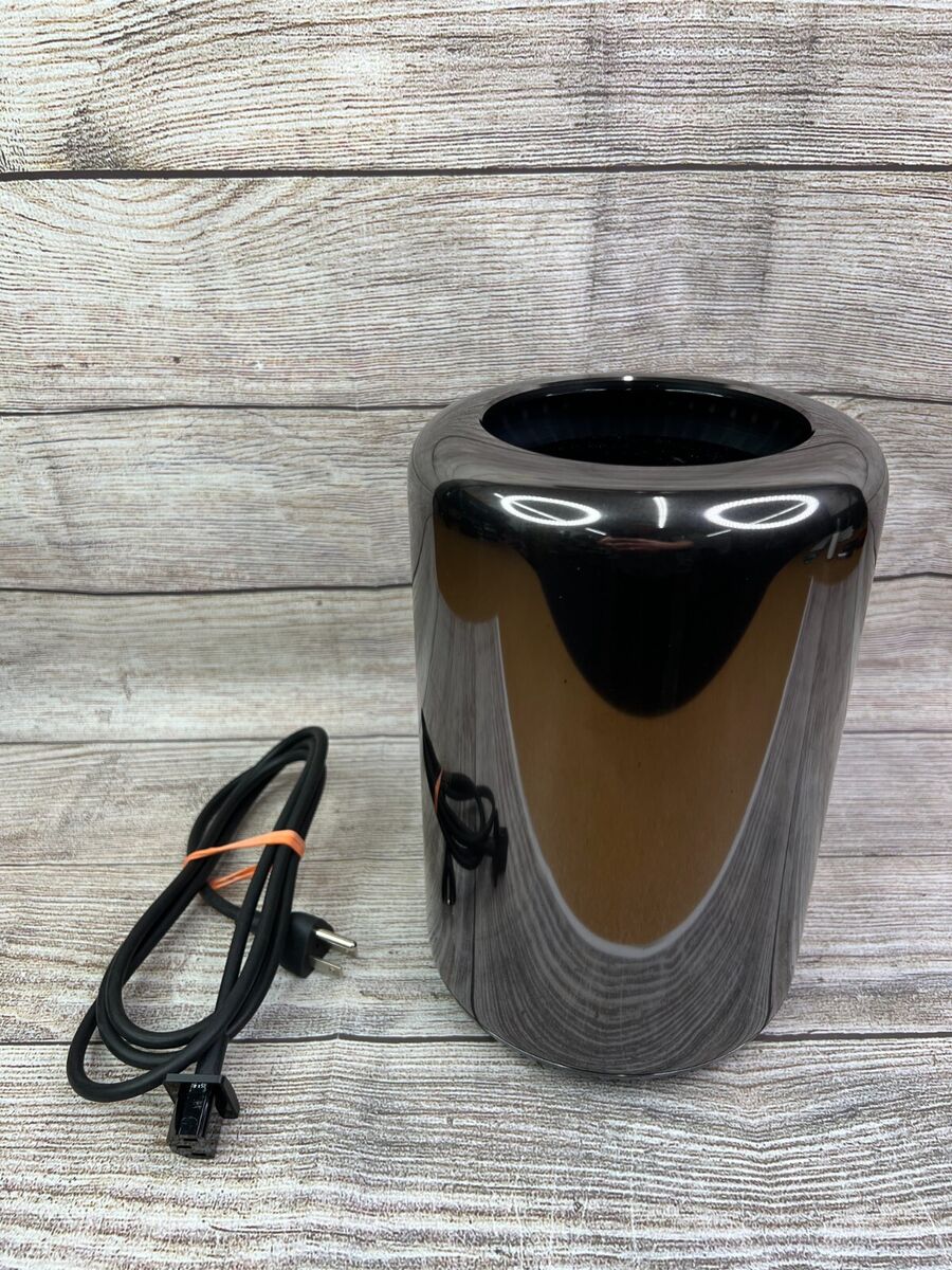 Mac Pro Late 2013 3.5GHz 6-Core Intel Xeon E5 32GB 256GB SSD AMD D500 -Very Good Mac Pro Late 2013 3.5GHz 6-Core Intel Xeon E5 32GB 256GB SSD AMD D500 -Very Good