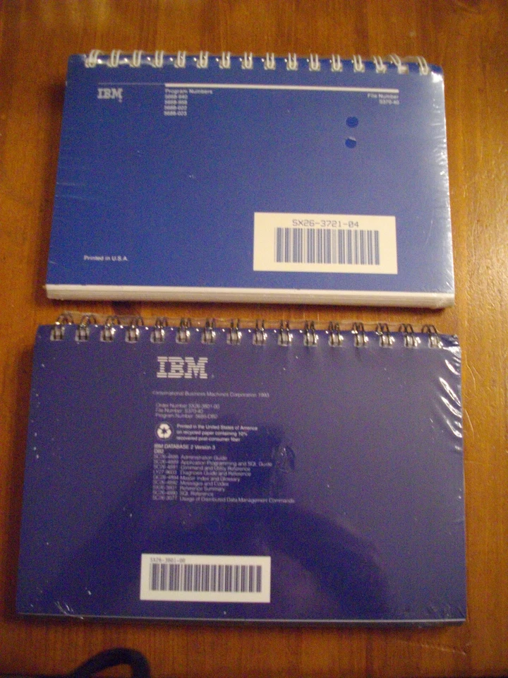 Originale IBM-Handbücher VS COBOL II und DB2 V3 Neu (noch verschweißt) - Bild 2 von 2