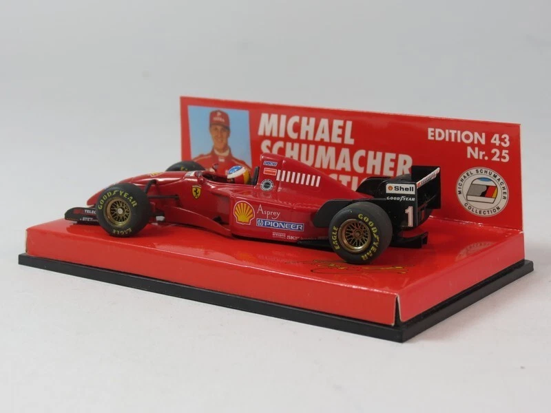 Minichamps Ferrari 412 T2 Schumacher Launch Version 1996 1/43 MSC#25 510964391 - Image 2 of 4