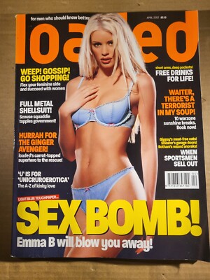 Loaded Magazine April 2002 (703) Emma B Victoria Pratt Bill Bailey